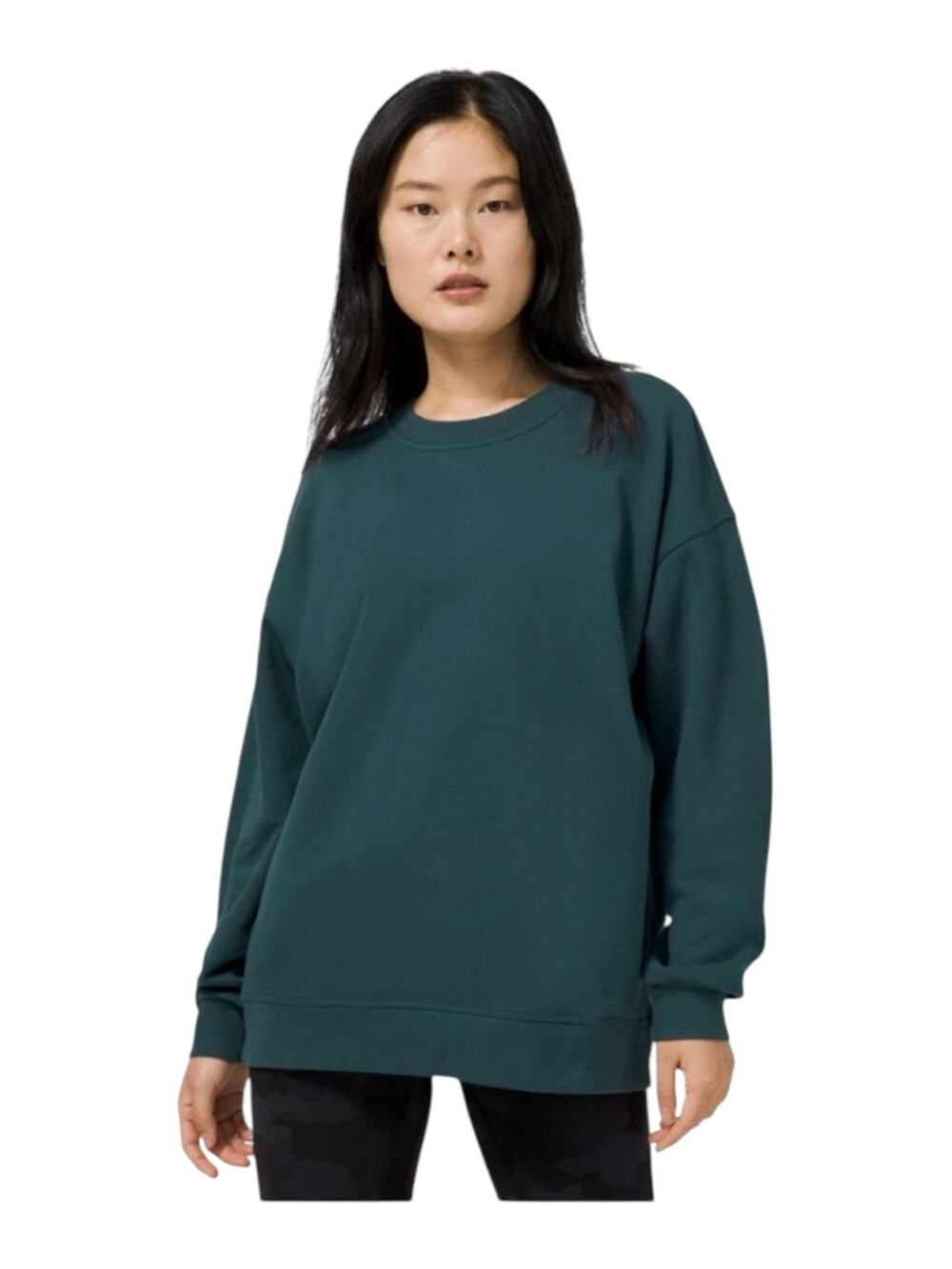 Lululemon Perfectly Oversized Crew Sweatshirt Submarine Size 4